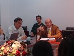 俄罗斯风险管理协会主席访问俄中心