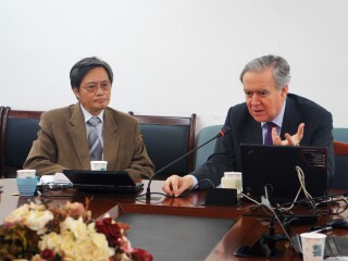 欧盟中亚事务特别代表毛磊（Pierre MOREL）到访俄中心