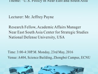 U.S. Policy in Near East and South Asia (Jeffrey Payne)