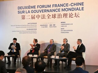 冯绍雷教授参加第二届中法全球治理论坛并发言